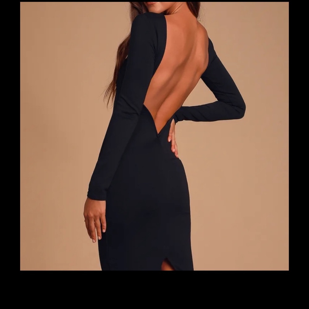 Lulu’s black dress
